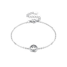 Load image into Gallery viewer, 925 Sterling Silver Fashion Smiley Bracelet