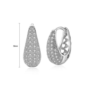 Romantic Elegant Noble Luxury Fashion Earrings with Cubic Zircon - Glamorousky