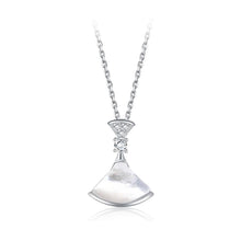 Load image into Gallery viewer, 925 Sterling Silver Fashion Small Skirt Pendant with Austrian Element Crystal and Necklace - Glamorousky