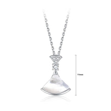 Load image into Gallery viewer, 925 Sterling Silver Fashion Small Skirt Pendant with Austrian Element Crystal and Necklace - Glamorousky