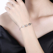 Load image into Gallery viewer, 925 Sterling Silve Simple Elegant Fashion Geometric Cubic Bracelet with Cubic Zircon - Glamorousky