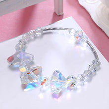 Load image into Gallery viewer, 925 Sterling Silve Sparkling Elegant Romantic Bracelet Austrian Element Crystal - Glamorousky