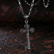 Load image into Gallery viewer, Vintage Fashion Cross Key Pendant with Necklace - Glamorousky