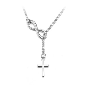 Simple and Fashion Cross Necklace - Glamorousky
