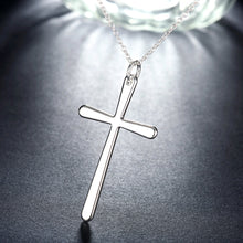 Load image into Gallery viewer, Simple Fashion Cross Pendant with Necklace