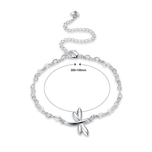 Simple and Fashion Dragonfly Anklet - Glamorousky
