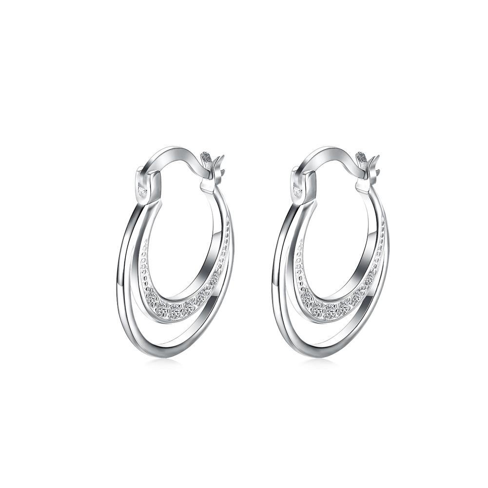 Fashion Simple Geometric Earrings with Austrian Element Crystal - Glamorousky