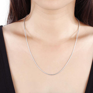 Fashion Simple 2MM Snake Necklace 50cm - Glamorousky