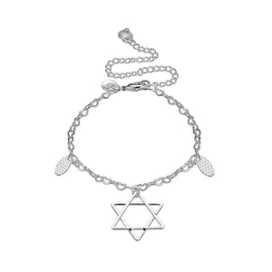 Simple Fashion Hollow Star Anklet - Glamorousky