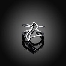 Load image into Gallery viewer, Simple Creative Line Adjustable Split Ring - Glamorousky