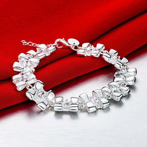 Fashion Elegant Bow Cubic Zircon Bracelet - Glamorousky