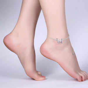 Fashion Simple Hollow Butterfly Anklets - Glamorousky