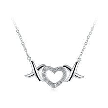 Load image into Gallery viewer, Simple Sweet Heart Cubic Zircon Necklace - Glamorousky
