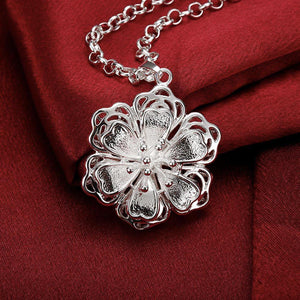 Elegant Fashion Flower Pendant with Necklace - Glamorousky