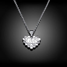 Load image into Gallery viewer, Simple Sweet Heart Pendant with Cubic Zircon and Necklace - Glamorousky