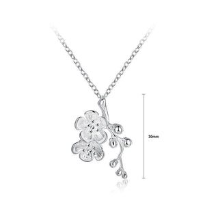 Stylish Elegant Plum Pendant with Necklace - Glamorousky