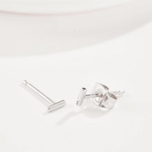 Load image into Gallery viewer, Fashion Simple Letter I Stud Earrings - Glamorousky