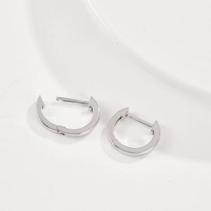 Simple and Fashion Geometric Circle Stud Earrings - Glamorousky