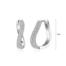 Load image into Gallery viewer, Fashion Elegant Geometric Circle Cubic Zircon Earrings - Glamorousky