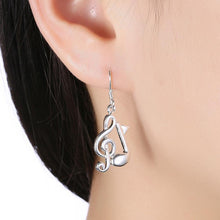 Load image into Gallery viewer, Simple and Fashion Music Note Earrings - Glamorousky