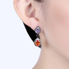Load image into Gallery viewer, Elegant Brilliant Water Drop Shaped Cubic Zircon Earrings - Glamorousky