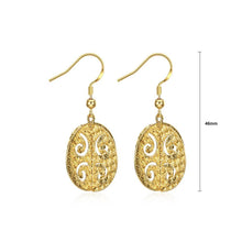 Load image into Gallery viewer, Fashion Elegant Plated Gold Cutout Earrings - Glamorousky
