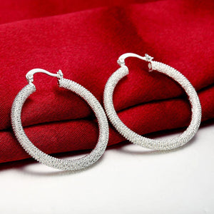 Fashion Simple Geometric Round Earrings - Glamorousky