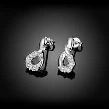 Load image into Gallery viewer, Fashion Elegant Geometric Cubic Zircon Stud Earrings - Glamorousky