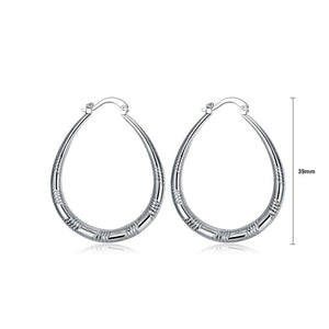 Simple and Fashion Geometric Round Earrings - Glamorousky