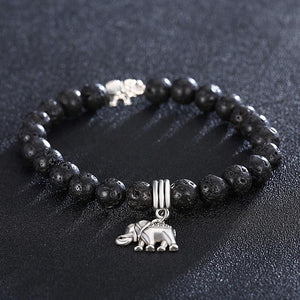 Fashion Elephant Beads Elephant Bracelet - Glamorousky