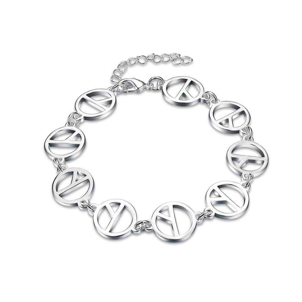 Fashion Simple Geometric Round Bracelet - Glamorousky