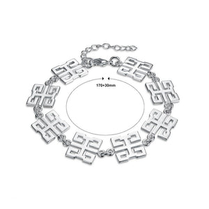 Fashion Simple Geometric Pattern Bracelet - Glamorousky