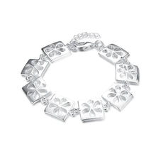Load image into Gallery viewer, Fashion Simple Hollow Flower Square Bracelet - Glamorousky