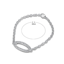 Load image into Gallery viewer, Simple and Fashion Geometric Oval Cubic Zircon Bracelet - Glamorousky