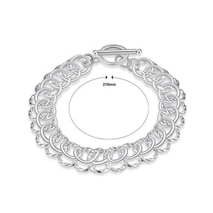 Fashion Simple Geometric Round Bracelet - Glamorousky