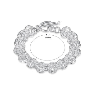 Fashion Elegant Geometric Round Bracelet - Glamorousky