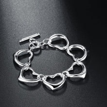 Load image into Gallery viewer, Simple Romantic Hollow Heart Bracelet - Glamorousky