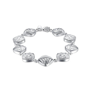 Fashion Elegant Geometric Diamond Cubic Zircon Bracelet - Glamorousky