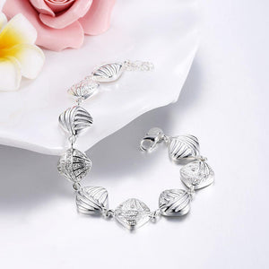 Fashion Elegant Geometric Diamond Cubic Zircon Bracelet - Glamorousky
