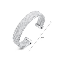 Load image into Gallery viewer, Fashion Simple Geometric Woven Wide Bangle - Glamorousky