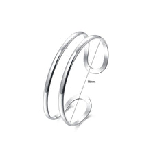 Load image into Gallery viewer, Fashion Simple Line Open Bangle - Glamorousky