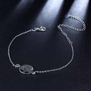 Simple and Fashion Tree Of Life Anklet - Glamorousky