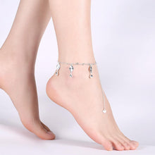 Load image into Gallery viewer, Simple and Fashion Geometric Diamond Bell Anklet - Glamorousky