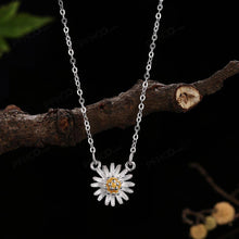Load image into Gallery viewer, 925 Sterling Silver Fashion Elegant Chrysanthemum Pendant with Necklace - Glamorousky