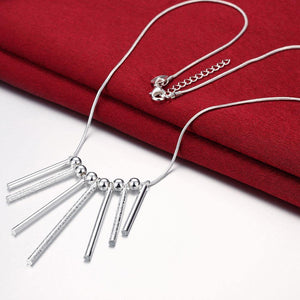 Fashion Simple Geometric Cylindrical Necklace - Glamorousky