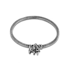 Load image into Gallery viewer, 925 Sterling Silver Vintage Fashion Baby Elephant Bracelet
