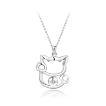 Load image into Gallery viewer, Fashion Simple Cat Pendant with Cubic Zircon and Necklace - Glamorousky