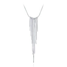 Load image into Gallery viewer, Simple and Fashion Geometric Tassel Necklace - Glamorousky
