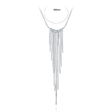 Load image into Gallery viewer, Simple and Fashion Geometric Tassel Necklace - Glamorousky