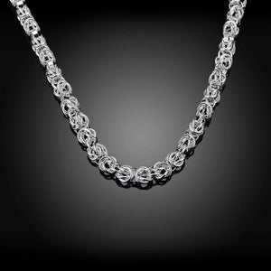 Fashion Simple Geometric Round Necklace 45cm - Glamorousky